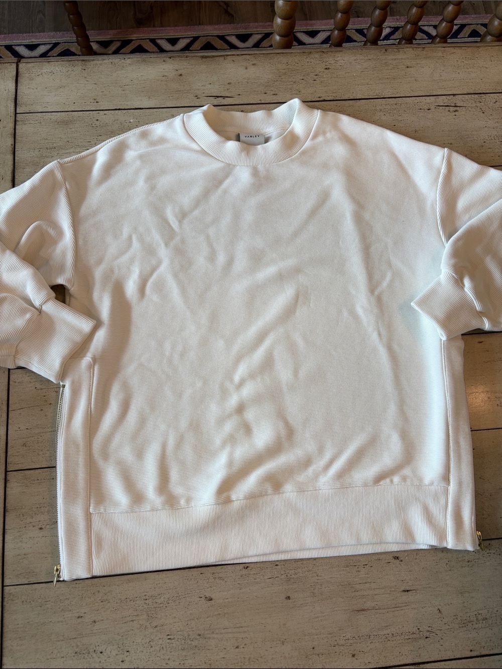 Varley Men's Crewneck Sweatshirt in White